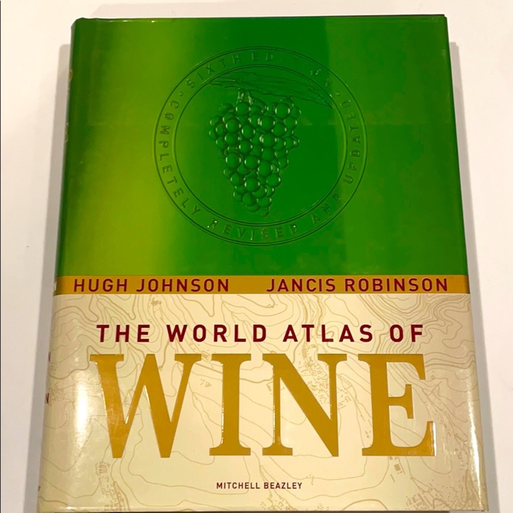 The World Atlas Of Wine like new Book